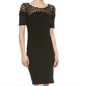 ELIE TAHARI  Suzie Lace Dress BLACK Size 10 Hardly worn; excellent condition.